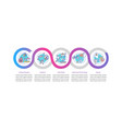 life outside city infographic template vector image vector image
