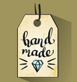 hand made lettering vector image vector image