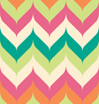 seamless pointed chevron vector image