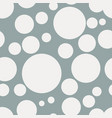 simple circles seamless pattern vector image