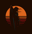surfing vector image