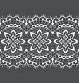retro seamless lace design detailed pattern vector image