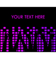 purple club background vector image vector image