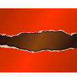 torn paper vector image vector image