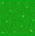beautiful glitter festive seamless green texture vector image vector image