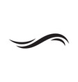 sea icon wave design ocean logo graphic element vector image