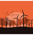 wind power vector image vector image