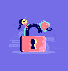 Private key Royalty Free Vector Image - VectorStock