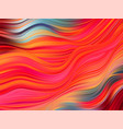 bright abstract background with colorful swirl vector image vector image