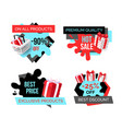 exclusive products best price 25 percent lower vector image