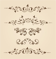 vintage element vector image