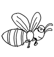 bee vector image vector image