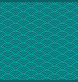 japanese seamless wave pattern traditional vector image