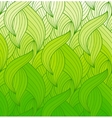 wave background of doodle drawn lines vector image