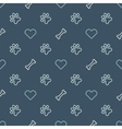 animal seamless pattern of paw footprint vector image