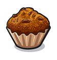 muffin vector image vector image