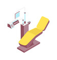 dentists room icon vector image vector image