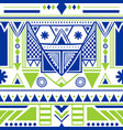 ethnic oriental design on multicolor seamless vector image