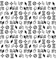 seamless background pattern vector image