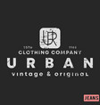 t-shirt print design urban clothing vintage vector image