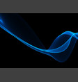 abstract background with flowing waves design vector image vector image