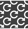 arrow update web icon flat design seamless pattern vector image