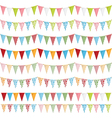 Party bunting Royalty Free Vector Image - VectorStock