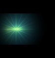 blue background with glowing light effect design vector image