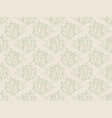 foliage pattern of leaf plant for textile design vector image vector image