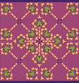 abstract floral seamless texture stylish oriental vector image vector image
