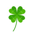 four leaf clover icon isolated on white background vector image