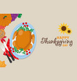 happy thanksgiving card vector image vector image