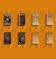 elements of infographics for presentations vector image vector image