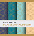 art deco seamless pattern 48 vector image