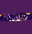 bright background with geometric shapes vector image