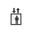 lift icon vector image