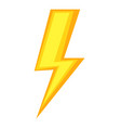 colorful cartoon energy symbol vector image