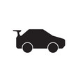 sport car icon design on white background vector image vector image