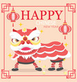 chinese new year card vector image