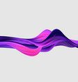abstract colorful background color flow vector image vector image