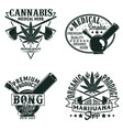vintage logo design vector image