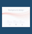 futuristic user interface ui technology vector image
