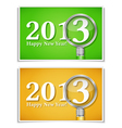 new year banners vector image vector image