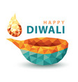 happy daliwi vector image