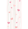 valentine background vector image vector image