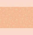 floral pattern seamless background foliage vector image vector image