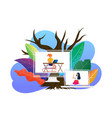 technology communication internet social vector image