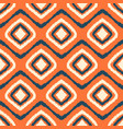 tribal ikat chevron indian seamless pattern vector image
