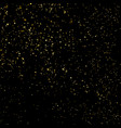 gold glitter texture vector image