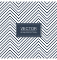 simple seamless zigzag pattern blue and white vector image